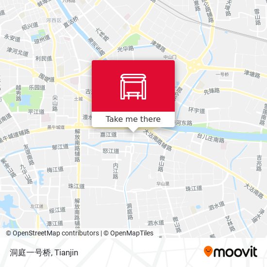 洞庭一号桥 map