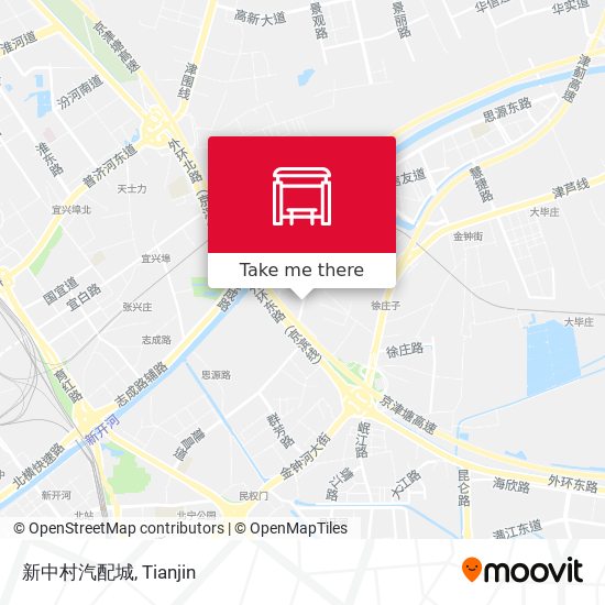新中村汽配城 map