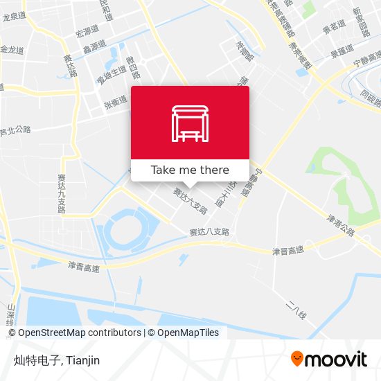 灿特电子 map