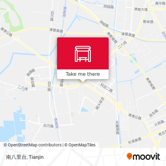 南八里台 map