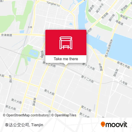 泰达公交公司 map