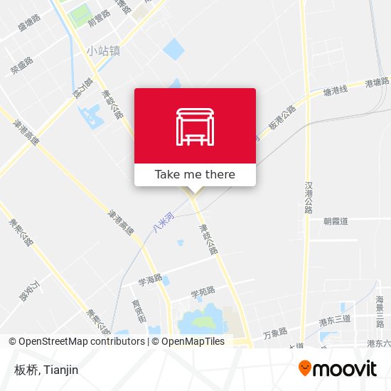 板桥 map