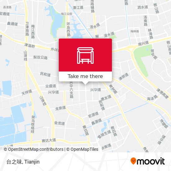 台之味 map