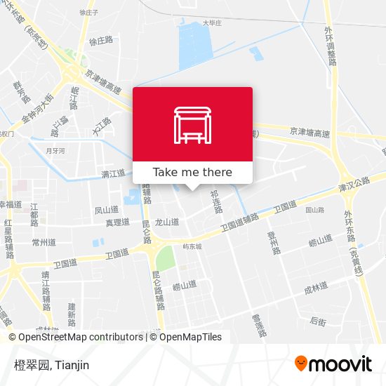 橙翠园 map