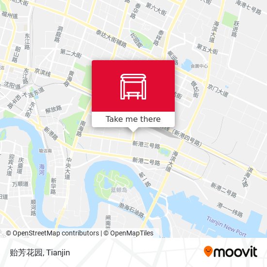 贻芳花园 map