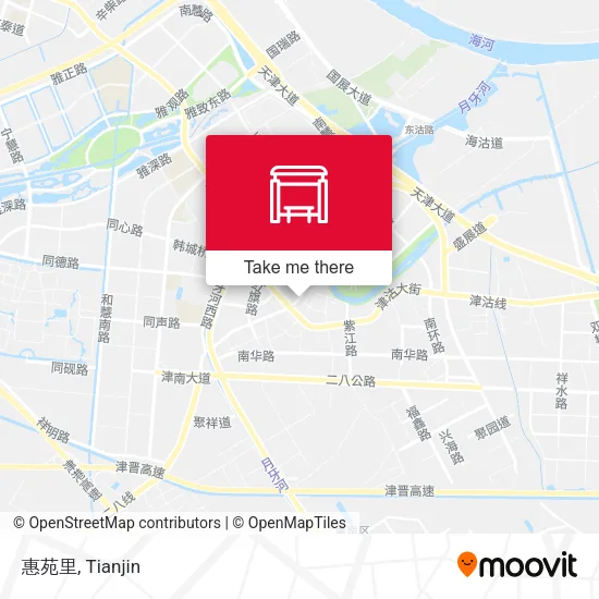 惠苑里 map