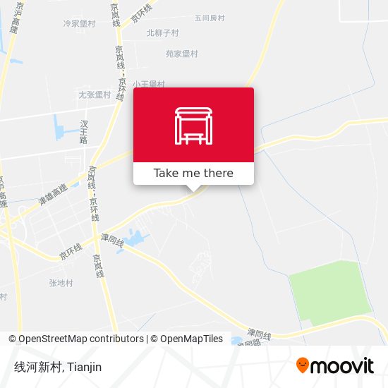 线河新村 map