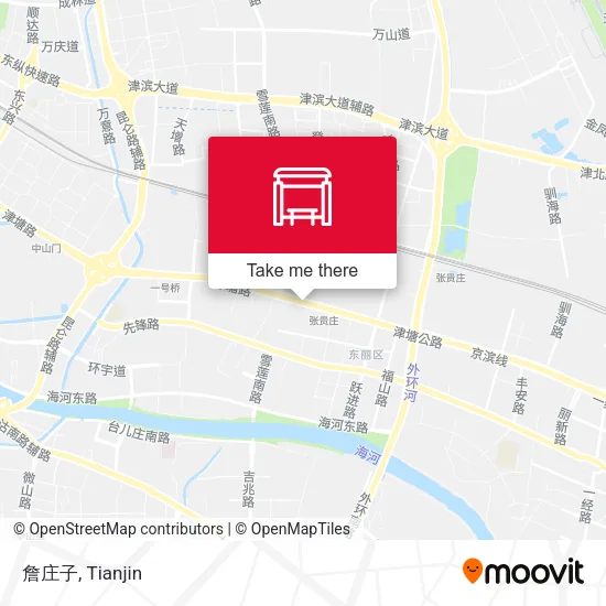 詹庄子 map