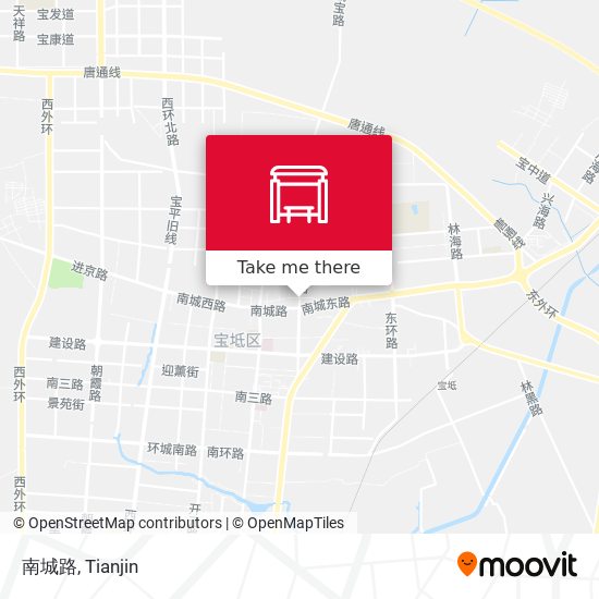 南城路 map