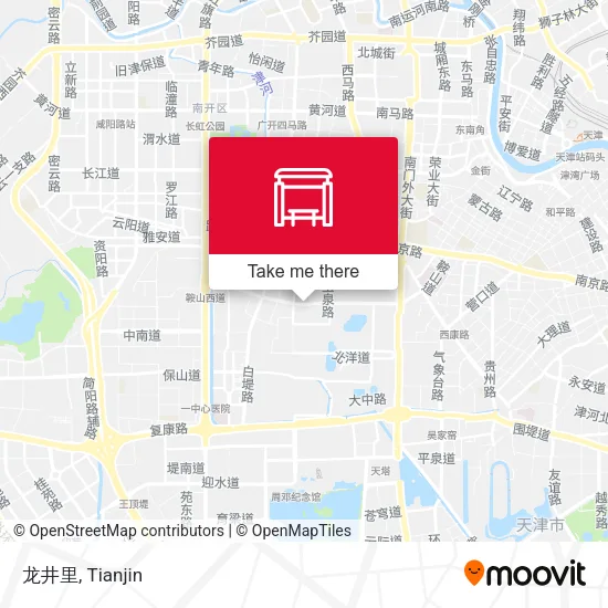 龙井里 map