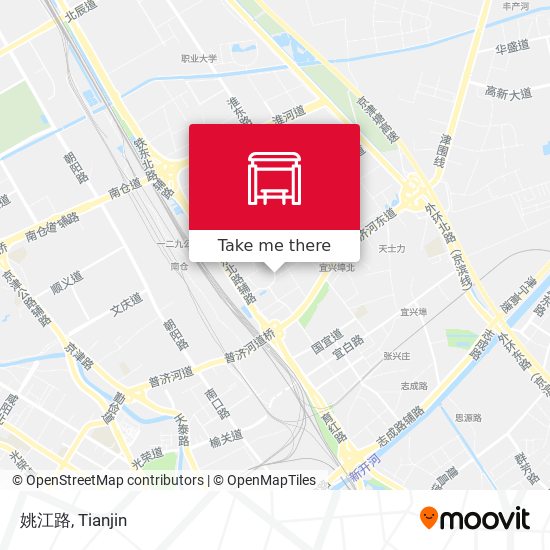 姚江路 map