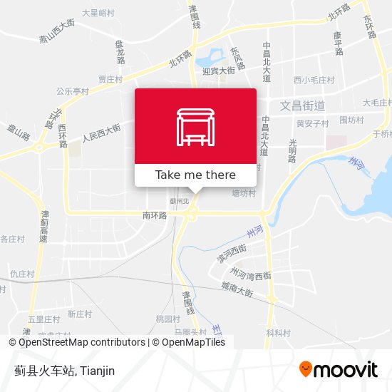 蓟县火车站 map