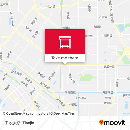 工农大桥 map