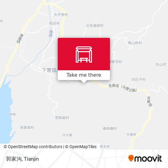 郭家沟 map