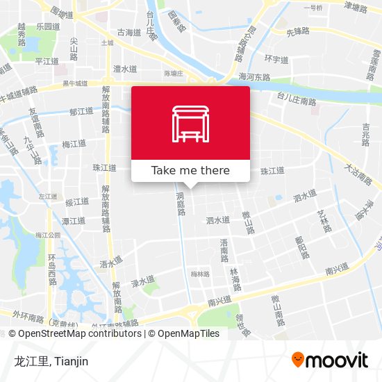 龙江里 map