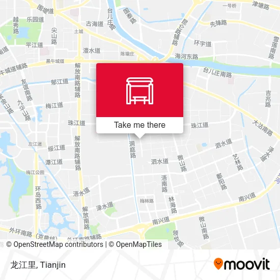 龙江里 map
