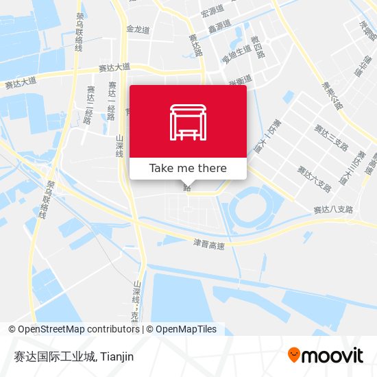 赛达国际工业城 map