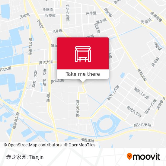 赤龙家园 map