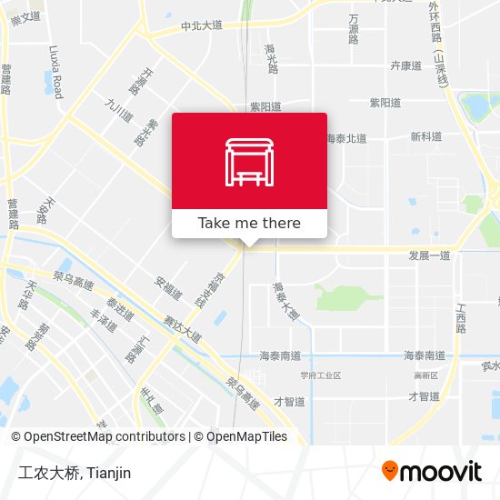 工农大桥 map