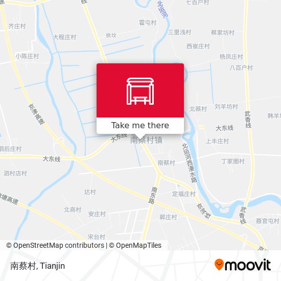 南蔡村 map