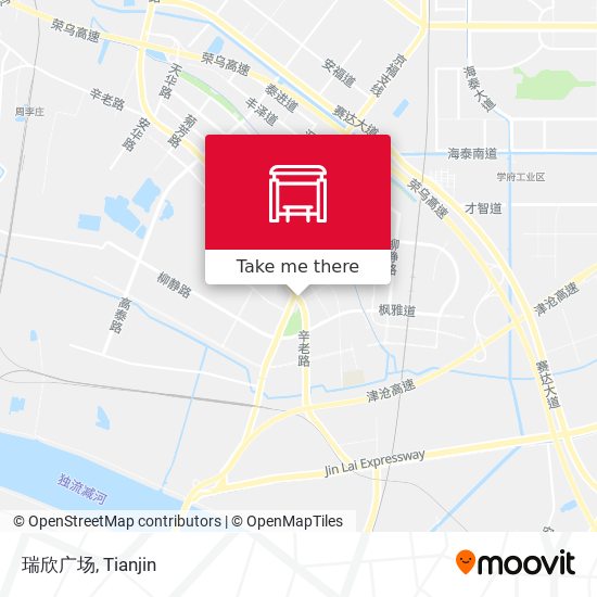瑞欣广场 map