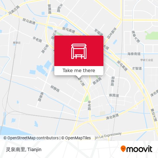灵泉南里 map