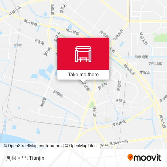 灵泉南里 map