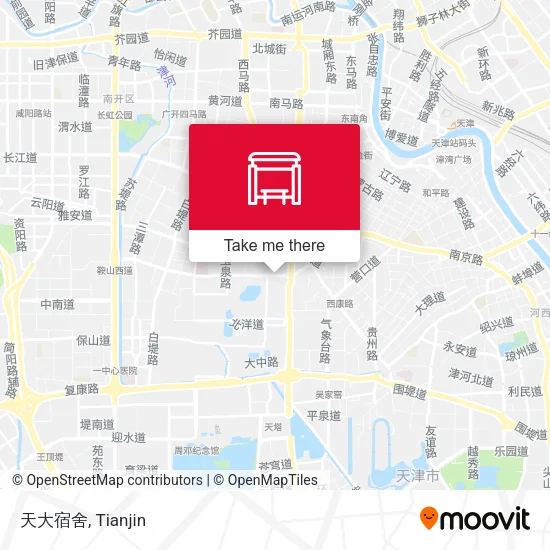 天大宿舍 map