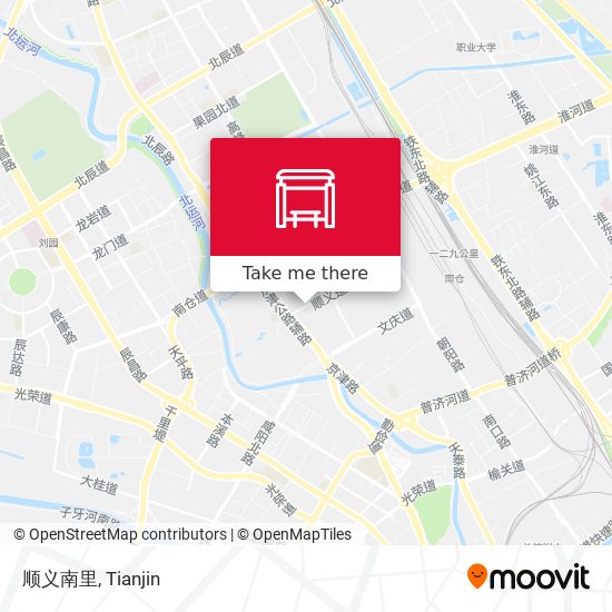 顺义南里 map