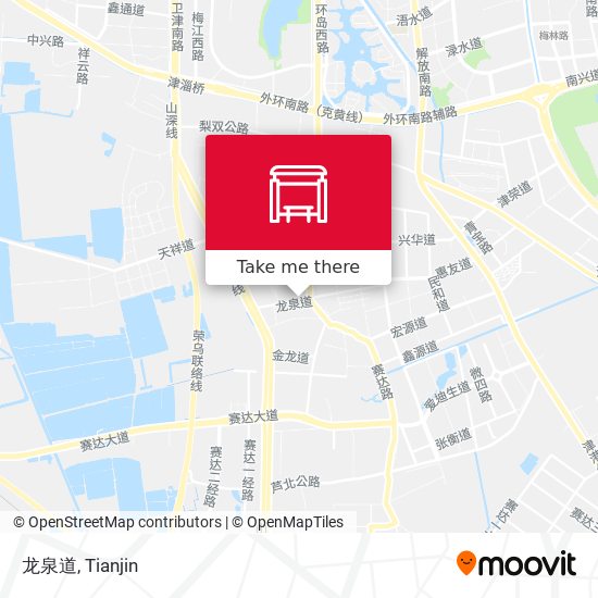 龙泉道 map