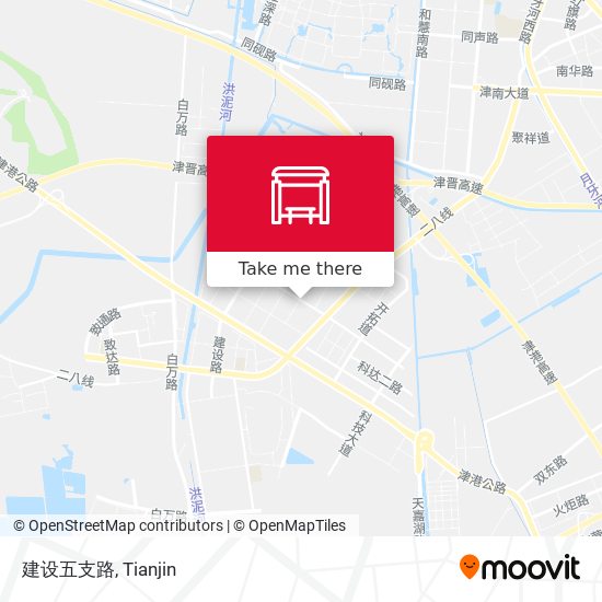 建设五支路 map