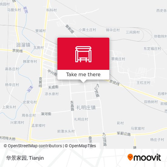华景家园 map