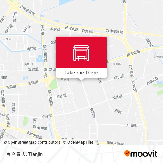 百合春天 map