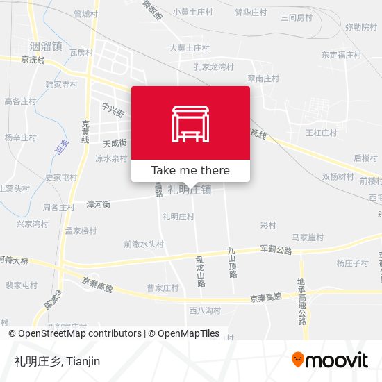 礼明庄乡 map