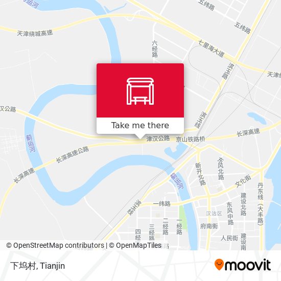 下坞村 map