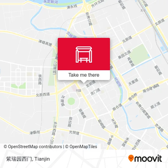 紫瑞园西门 map