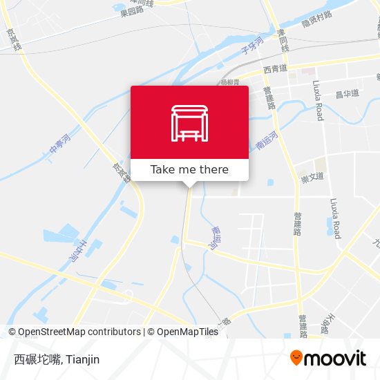 西碾坨嘴 map