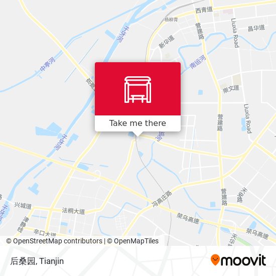 后桑园 map