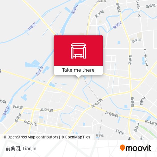 前桑园 map