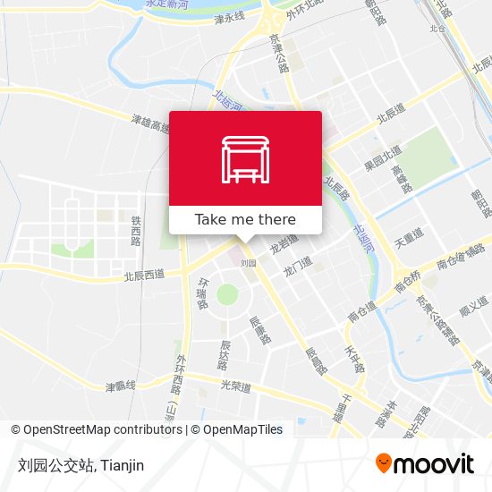 刘园公交站 map