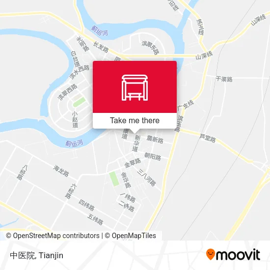中医院 map