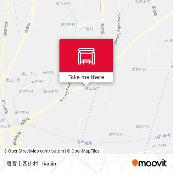 唐官屯四街村 map