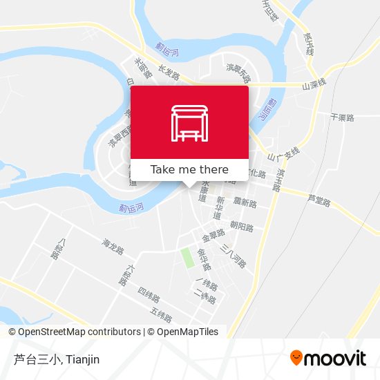 芦台三小 map