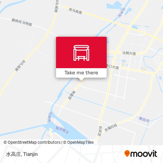 水高庄 map