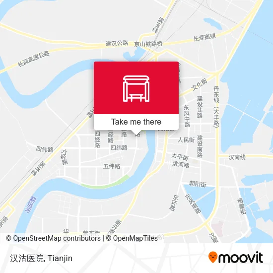 汉沽医院 map