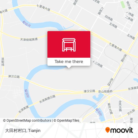 大田村村口 map
