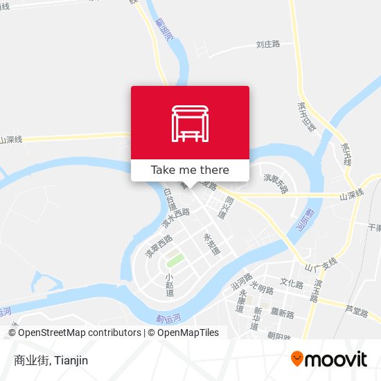 商业街 map