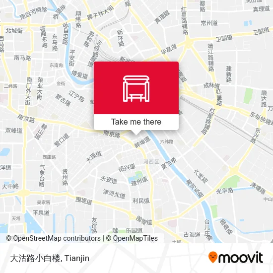 大沽路小白楼 map