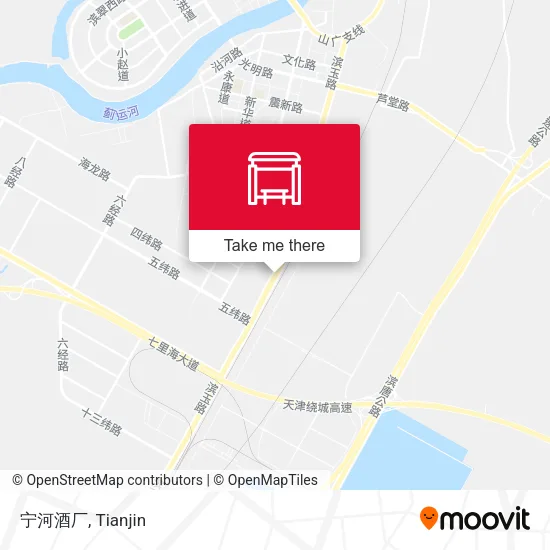宁河酒厂 map