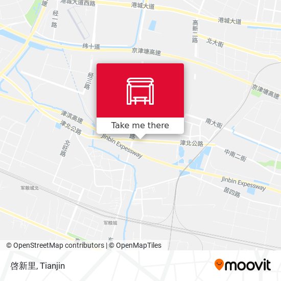 啓新里 map